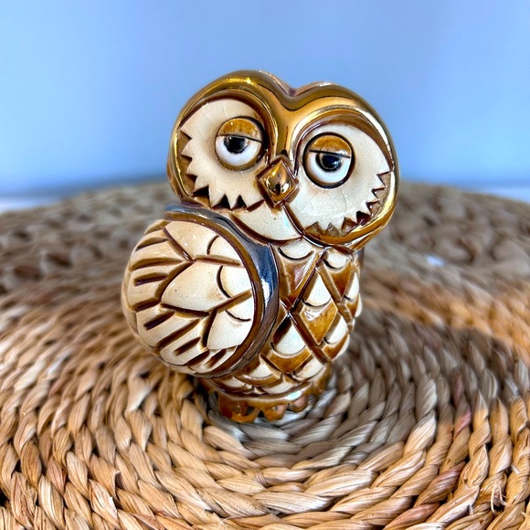 Artesania Rinconada De Rosa Owl - Picture 1 of 7